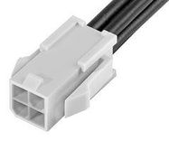 WTB CABLE, 4POS RCPT-FREE END, 300MM