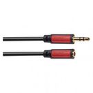 JACK cable 3,5mm Stereo/Male - 3,5mm Stereo/Female 2.5m, EMOS