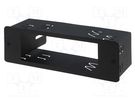 Mounting half frame for CB radio; President; with center hole 4CARMEDIA