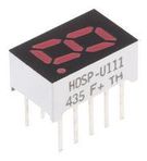 LED DISPLAY, COMMON ANODE, RED, 3.6MCD