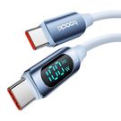 Cable USB-C to USB-C Toocki TXCTT1- XX04-B2, 2m, FC 100W (blue), Toocki