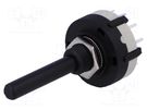 Switch: rotary; Pos: 12; 0.3A/125VAC; 1A/30VDC; Poles number: 2; 30° CANAL ELECTRONIC