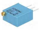 Potentiometer: mounting; vertical; 20kΩ; 500mW; THT; ±10%; linear BOURNS