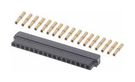CONNECTOR, RCPT, 17POS, 1ROW, 2MM