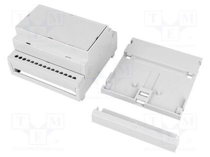 Enclosure: for DIN rail mounting; Y: 90mm; X: 89mm; Z: 53mm; PPO ITALTRONIC 5MH53/5