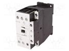 Contactor: 3-pole; NO x3; Auxiliary contacts: NO; 110VAC; 32A EATON ELECTRIC