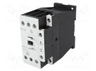 Contactor: 3-pole; NO x3; Auxiliary contacts: NC; 110VAC; 32A EATON ELECTRIC