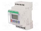 Counter: electronical; progressive/reversing; working time; LCD F&F
