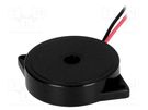 Sound transducer: piezo; without built-in generator; 3mA; Ø: 35mm BESTAR