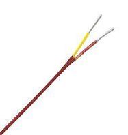 THERMOCOUPLE WIRE, TYPE K, 22AWG, 60.96M