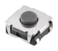 TACTILE SWITCH, 0.05A, 12VDC, 250GF, SMD