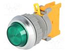 Control lamp; 30mm; PLN30; -20÷60°C; Illumin: BA9S,filament lamp AUSPICIOUS