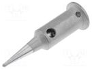 Tip; chisel; 1mm; for gas soldering iron; PORTAPRO PORTASOL