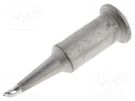 Tip; conical sloped; 2.4mm; for gas soldering iron; PORTAPRO PORTASOL