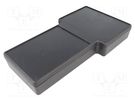 Enclosure: for devices with displays; X: 130mm; Y: 234mm; Z: 34mm HAMMOND