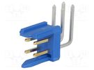 Socket; wire-board; male; PIN: 4; 2.54mm; THT; Dubox®; 3A; Layout: 2x2 Amphenol Communications Solutions