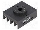 Relays accessories: socket; PIN: 8; on panel; octal ANLY ELECTRONICS