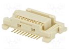 Connector: PCB to PCB; male; PIN: 20; 0.5mm; H: 3mm; gold-plated; SMT MOLEX
