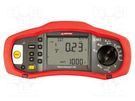 Meter: appliance meter; LCD; Earthing R range: 200Ω,2kΩ; IP40 BEHA-AMPROBE