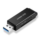 Atminties kortelių microSD, SD skaitytuvas USB 3.0