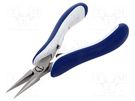 Pliers; half-rounded nose IDEAL-TEK