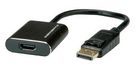 ADAPTER CABLE, DP PLUG-HDMI RCPT, 150MM