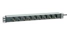 POWER OUTLET STRIP, 16A/250VAC, 9 OUTLET