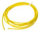 TEST LEAD WIRE, 10AWG, YELLOW, 7.62M