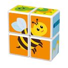 Magicube Printed Insects magnetic blocks + cards 7 pieces GEOMAG GEO-121, Geomag