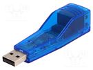 Adapter; RJ45 magnetically shielded,USB A OLIMEX