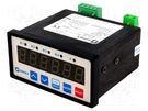 Counter: electronical; LED; pulses; -99999÷999999; supply; IP64 SIMEX