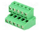 PCB terminal block; angled 90°; 5.08mm; ways: 10; on PCBs; tinned PHOENIX CONTACT