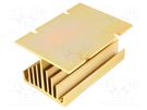 Heatsink: extruded; Y; for three phase solid state relays ANLY ELECTRONICS