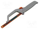 Mini saw frame; metal; 250mm; 24teeth/inch BAHCO