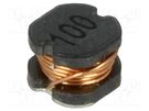 Inductor: wire; SMD; 0403; 10uH; 1.04A; 0.18Ω FERROCORE