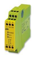 RELAY, SAFETY, DPST-NO, 240VAC, 6A
