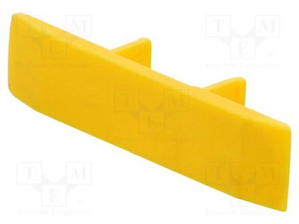 Protection; yellow; Width: 8.2mm; polyamide; -25÷120°C; UL94V-0 POKÓJ 6N-YE