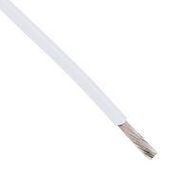 HOOK-UP WIRE, 22AWG, WHITE, 30.5M