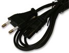 POWER CORD, EURO TO FIG 8, 2M