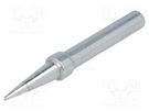 Tip; conical sloped; 0.8mm; for Xytronic soldering irons XYTRONIC