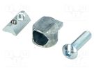 Mounting coupler; for profiles; Width of the groove: 6mm FATH