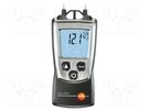 Hygrometer; LCD; <1%; Features: HOLD function,pocket size; IP20 TESTO