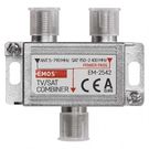 Combiner for satellite and antenna signal (TV/SAT), EMOS