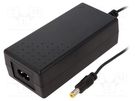 Power supply: switched-mode; 24VDC; 2.7A; Out: 5,5/2,1; 65W; 0÷40°C SUNNY