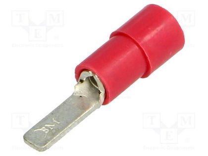 Tip: flat; 2.8mm; 0.25÷1.5mm2; crimped; for cable; insulated; red BM GROUP BM00152