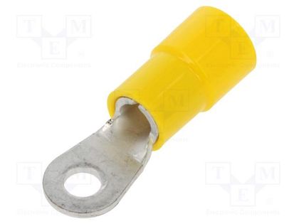 Tip: ring; M3,5; Ø: 3.7mm; 4÷6mm2; crimped; for cable; insulated BM GROUP BM00313