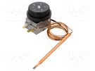 Sensor: thermostat with capillary; SPDT; 10A; 400VAC; ±3°C; 0÷40°C ARTHERMO