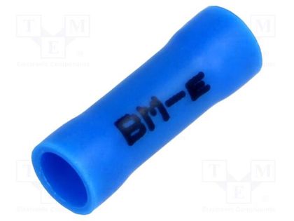 Tip: butt splice; insulated; copper; Insulation: PVC; 1.5÷2.5mm2 BM GROUP BM00262
