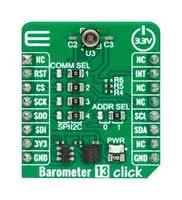 Barometer Module With Read Out MIKROELEKTRONIKA ADD-ON BOARD, BAROMETRIC PRESSURE SENSOR | LEMONA