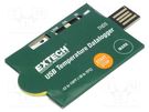 Data logger; temperature; Features: one-time use; 10pcs. EXTECH